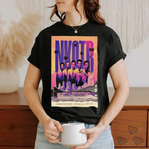 New Kids On The Block Riverbend Music Center Cincinnati OH June 21 2024 Poster Shirt