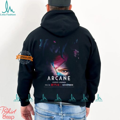 New Poster For Arcane Season 2 Premiering On Netflix In November Unisex T Shirt