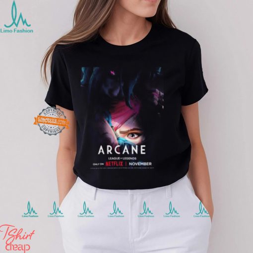 New Poster For Arcane Season 2 Premiering On Netflix In November Unisex T Shirt