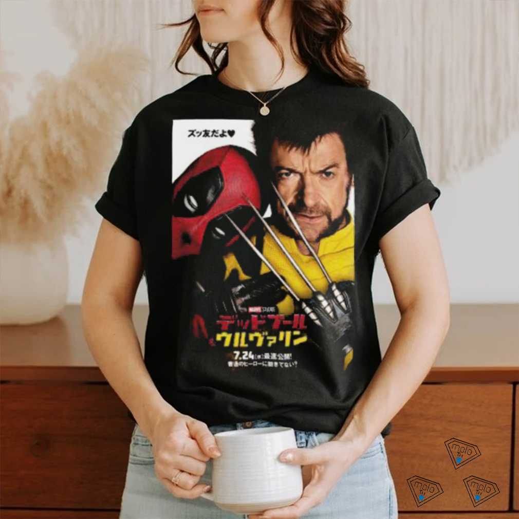 New Poster For Deadpool And Wolverine Japanese Releasing In Theaters On July 26 T Shirt New Poster For Deadpool And Wolverine Japanese Releasing In Theaters On July 26 T Shirt