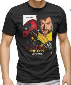 New Poster For Deadpool And Wolverine Japanese Releasing In Theaters On July 26 T Shirt, hoodie, sweater, long sleeve and tank top New Poster For Deadpool And Wolverine Japanese Releasing In Theaters On July 26 T Shirt