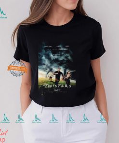 New Poster For Twisters Releasing In Theaters On July 17 Classic T Shirt