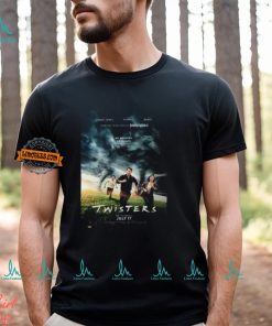 New Poster For Twisters Releasing In Theaters On July 17 Classic T Shirt
