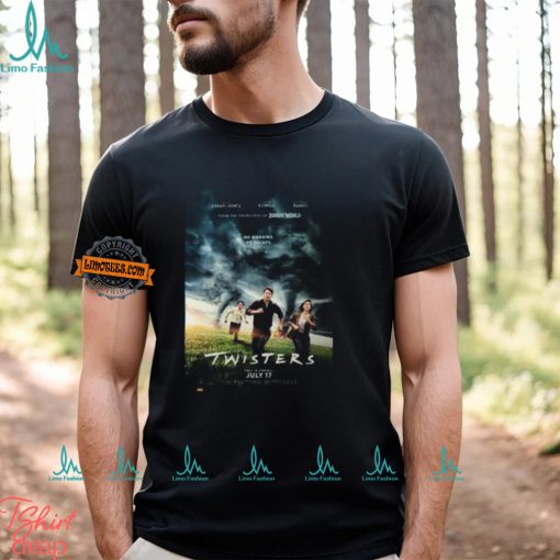 New Poster For Twisters Releasing In Theaters On July 17 Classic T Shirt