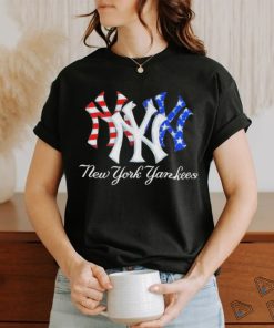 New York Yankees Celebrating 4th Of July America T Shirt