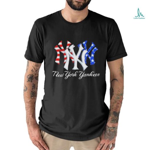 New York Yankees Celebrating 4th Of July America T Shirt