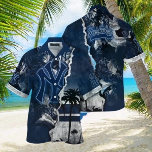 New York Yankees MLB Hawaiian Shirt Custom Aloha Shirt