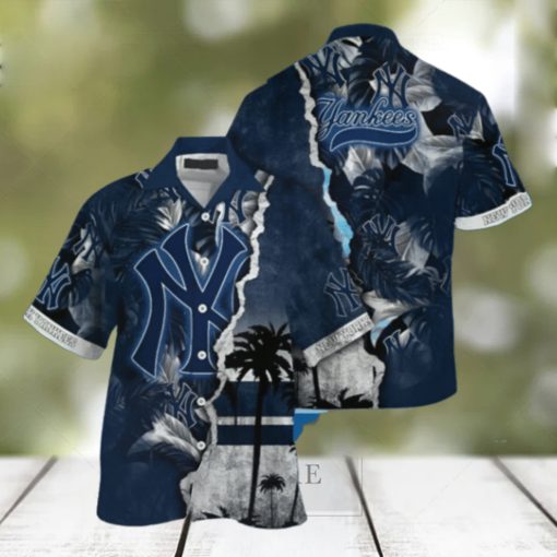 New York Yankees MLB Hawaiian Shirt Custom Aloha Shirt