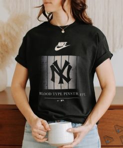New York Yankees Nike Blood Type Pinstripe Shirt