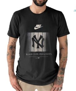 New York Yankees Nike Blood Type Pinstripe Shirt
