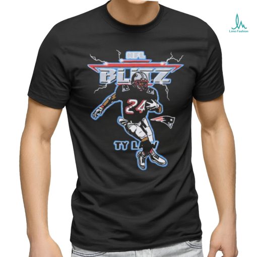 Nfl Blitz Patriots Ty Law Player 24 Shirt