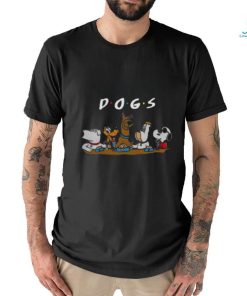 Nice Friends Party Dog Cartoon Tv Series Shirt
