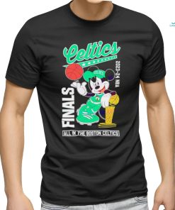 Nice Mickey Mouse 2024 NBA Finals All in the Boston Celtics shirt