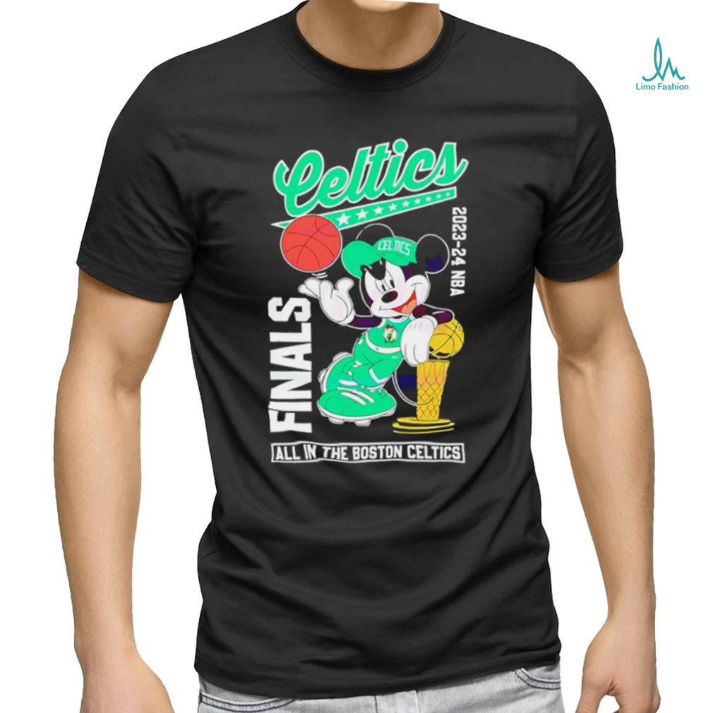 Nice Mickey Mouse 2024 NBA Finals All in the Boston Celtics shirt Nice Mickey Mouse 2024 NBA Finals All in the Boston Celtics shirt
