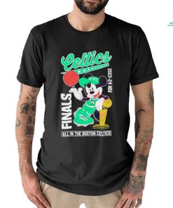 Nice Mickey Mouse 2024 NBA Finals All in the Boston Celtics shirt