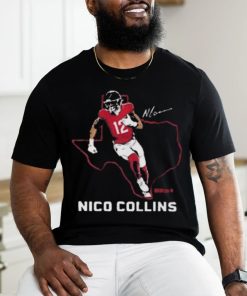 Nico Collins State Star Signature Shirt