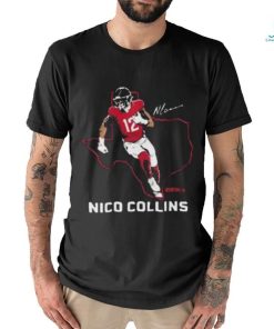 Nico Collins State Star Signature Shirt