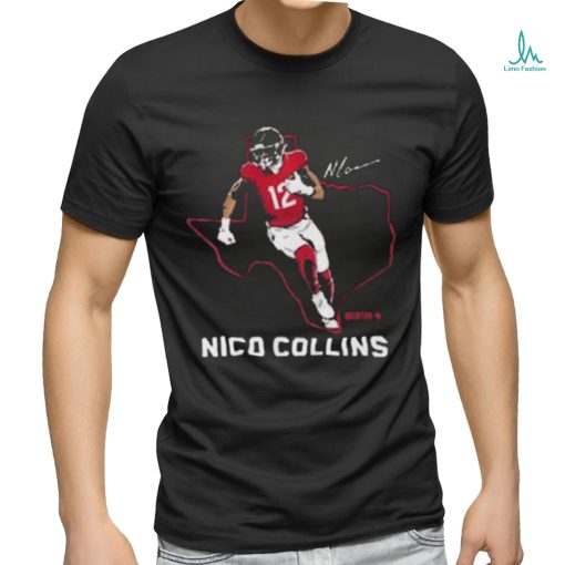 Nico Collins State Star Signature Shirt