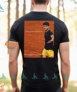 Nike Tribute To Carlos Alcaraz For The Third Grand Slam Victory Winning From Ear To Ear Vintage T Shirt