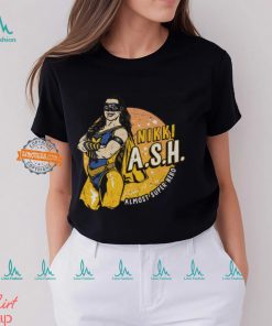 Nikki Cross ASH Almost Super Hero Black T shirt