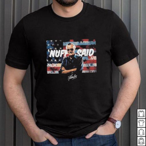 Nuff said stan lee flag 2024 shirt