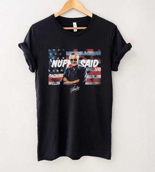 Nuff said stan lee flag 2024 shirt