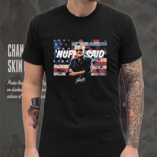 Nuff said stan lee flag 2024 shirt