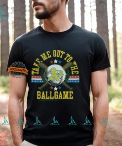 Oakland A's Take Me Out To The Ballgame Shirt