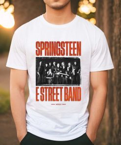 Officia Bruce Springsteen Merch Store Springsteen & The E Street Band 2024 World Tour Photo Attractive Shirt