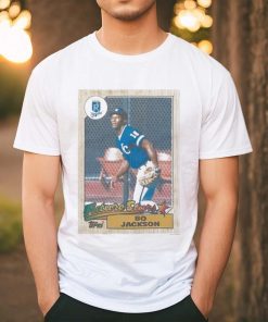 Official 1987 Topps Future Stars Bo Jackson Royals Shirt