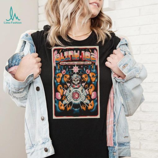 Official 2024 Blink 182 Denver, CO World Tour Poster Shirt
