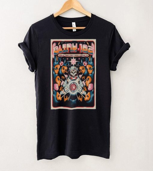 Official 2024 Blink 182 Denver, CO World Tour Poster Shirt