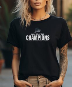 Official 2024 Kelly Cup Champions Back To Back To Back Florida Everblades Two Sides Print Unisex T Shirt