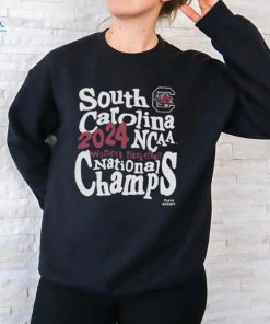 Official 2024 South Carolina NCAA Champions National Women’s Basketball Shirt