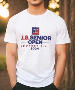 Official 2024 U.s. Senior Open Ahead White Pembroke Shirt