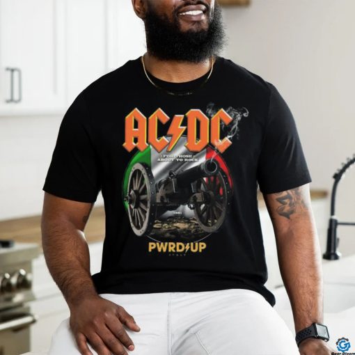 Official Ac Dc Merch Store AcDc Italy 2024 Tour shirt