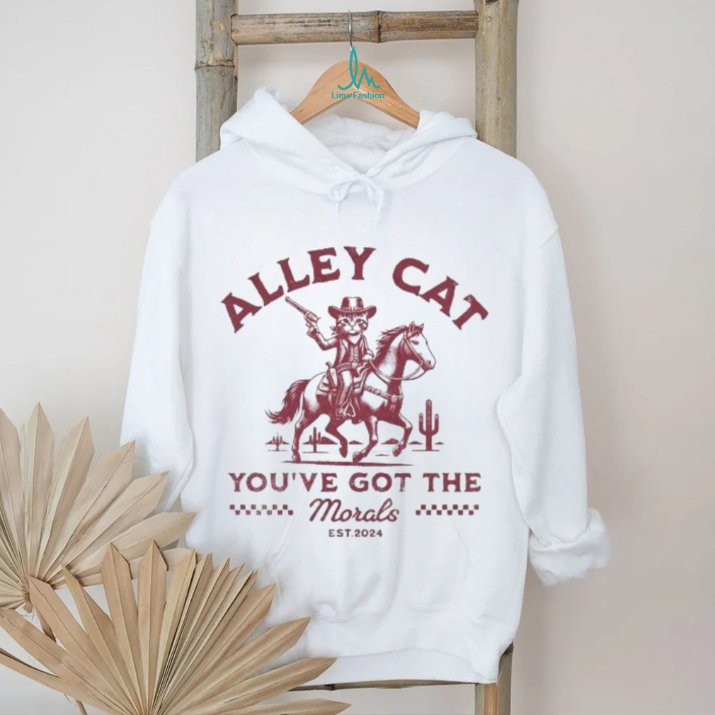 Official Alley Cat 2024 You’ve Got The Morals T Shirt Official Alley Cat 2024 You’ve Got The Morals T Shirt