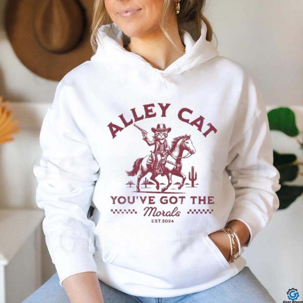 Official Alley Cat 2024 You’ve Got The Morals T Shirt Official Alley Cat 2024 You’ve Got The Morals T Shirt