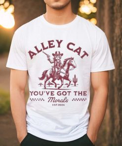 Official Alley Cat 2024 You’ve Got The Morals T Shirt, hoodie, sweater, long sleeve and tank top Official Alley Cat 2024 You’ve Got The Morals T Shirt
