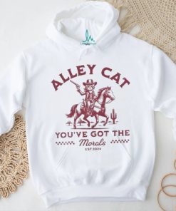 Official Alley Cat 2024 You’ve Got The Morals T Shirt, hoodie, sweater, long sleeve and tank top Official Alley Cat 2024 You’ve Got The Morals T Shirt