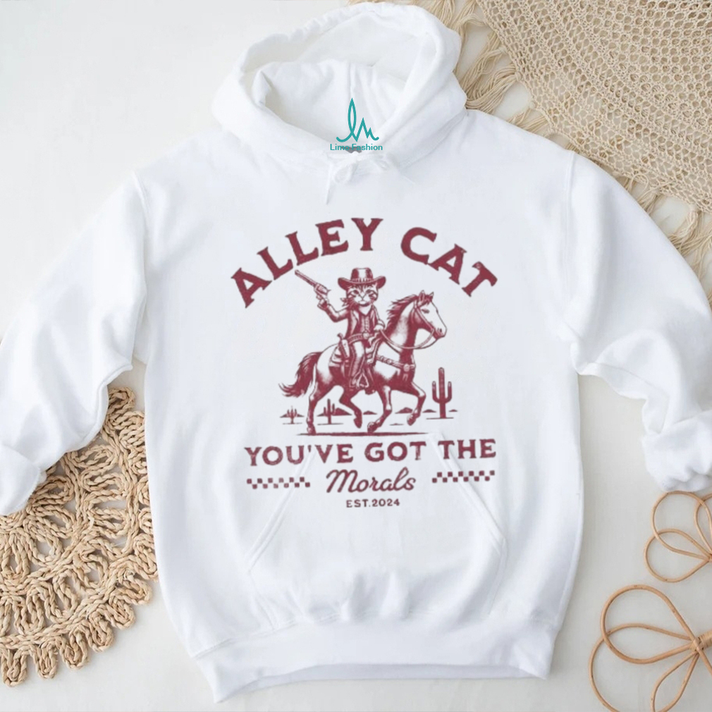 Official Alley Cat 2024 You’ve Got The Morals T Shirt Official Alley Cat 2024 You’ve Got The Morals T Shirt