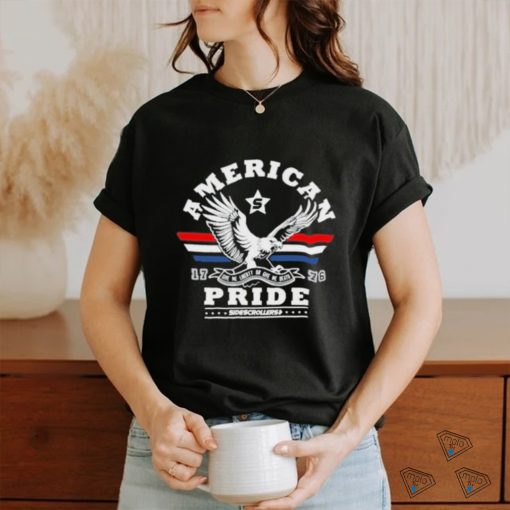 Official American Pride Side Scroller Podcast Shirt