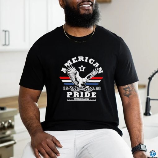 Official American Pride Side Scroller Podcast Shirt