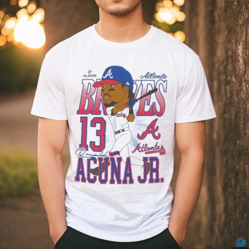 Official Atlanta Braves Ronald Acuña Jr. Caricature Baseball Shirt