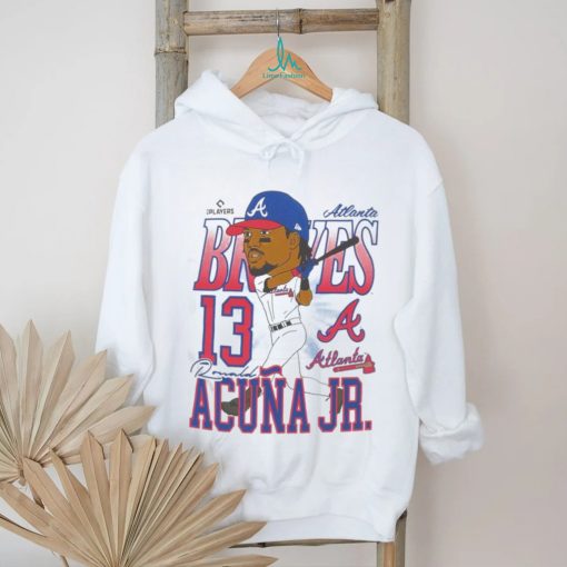 Official Atlanta Braves Ronald Acuña Jr. Caricature Baseball Shirt