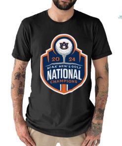 Official Auburn Tigers Men’s Golf 2024 National Champions logo shirt