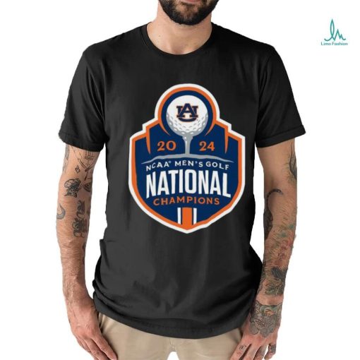 Official Auburn Tigers Men’s Golf 2024 National Champions logo shirt