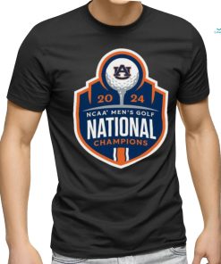 Official Auburn Tigers Men’s Golf 2024 National Champions logo shirt