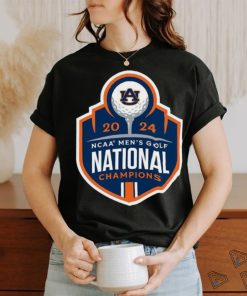 Official Auburn Tigers Men’s Golf 2024 National Champions logo shirt