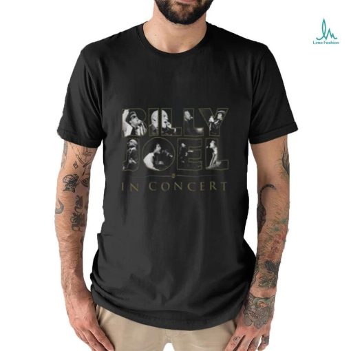 Official Billy Joel Merch Store “In Concert 2024 Admat Itinerary” Shirt